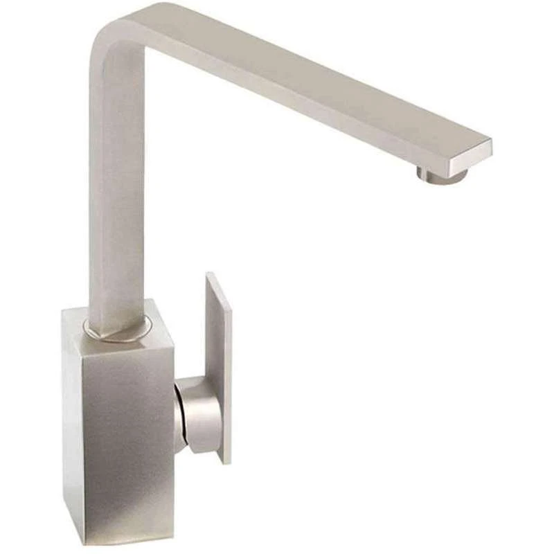 Abode New Media Single Lever Mono Sink Mixer Brushed Nickel 3 Abode New Media Single Lever Mono Sink Mixer Brushed Nickel