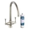 Abode Gosford Monobloc Aquifier Kitchen Filter Tap Brushed Nickel 2 Abode Gosford Monobloc Aquifier Kitchen Filter Tap Brushed Nickel -Deals Bathroom Store abode at2006