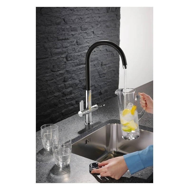 Abode Swich Diverter Valve Round With High Resin Filter Chrome 4 Abode Swich Diverter Valve Round With High Resin Filter Chrome - Image 2