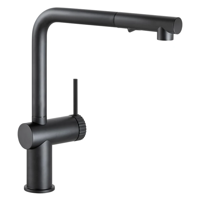 Abode Fraction Pull-Out Kitchen Mixer Tap Matt Black 3 Abode Fraction Pull-Out Kitchen Mixer Tap Matt Black