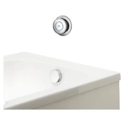 Aqualisa Quartz Classic Smart Bath With Overflow Filler (Gravity Pumped)