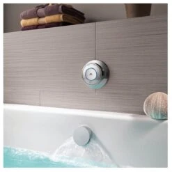 Aqualisa Quartz Classic Smart Bath With Overflow Filler (Gravity Pumped) -Deals Bathroom Store aqualisa qzda2btx20 3