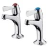 Armitage Shanks Alterna 21 1/2″ High Neck Pillar Taps, Lever -Deals Bathroom Store armitage shanks b1679aa
