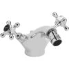 Bayswater Black Mono Bidet Mixer With Crosshead & Hex Collar -Deals Bathroom Store bayswater bayt148