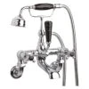 Bayswater Black Wall Bath Shower Mixer, Crosshead & Dome Collar 2 Bayswater Black Wall Bath Shower Mixer, Crosshead & Dome Collar -Deals Bathroom Store bayswater bayt250
