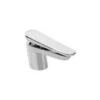 Bristan Claret 1 Hole Bath Filler White & Chrome -Deals Bathroom Store bristan clr1hbfwht