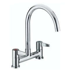 Bristan Design Utility Lever Deck Sink Mixer