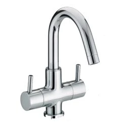 Bristan Prism 2 Handle Basin Mixer (No Waste)