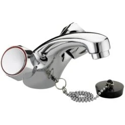 Bristan Club Mono Basin Mixer Without Waste – Metal Heads