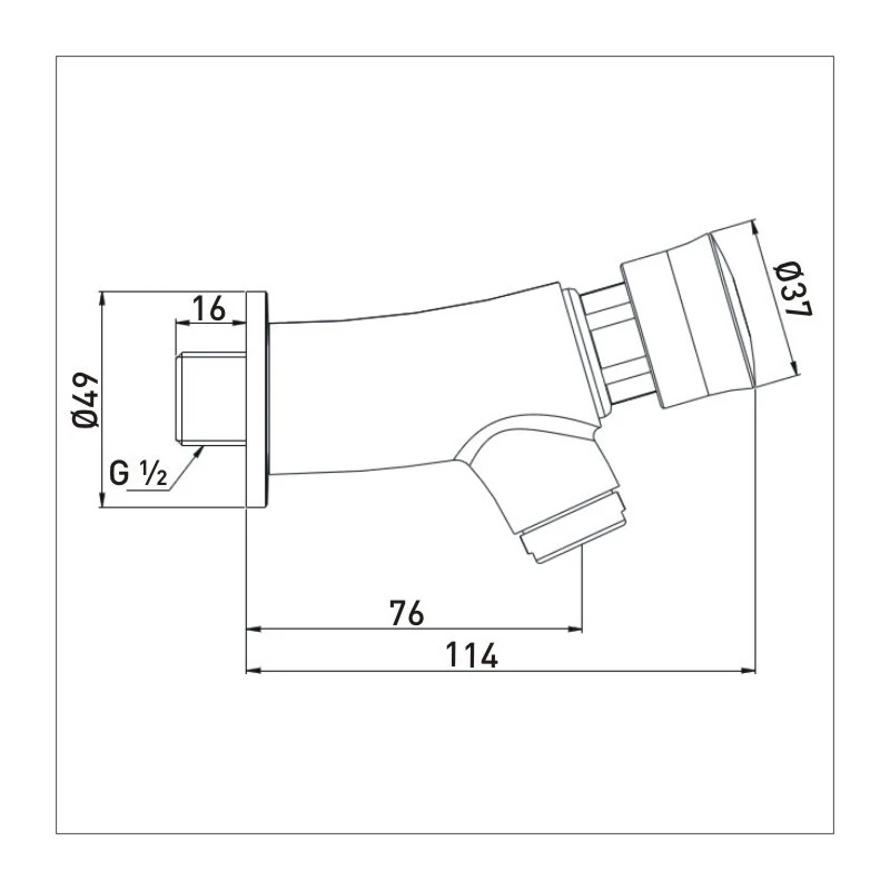 Bristan Single Soft Touch Timed Flow Tap Chrome 4 Bristan Single Soft Touch Timed Flow Tap Chrome - Image 2