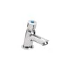 Bristan Single Luxury Soft Touch Timed Flow Basin Tap Chrome -Deals Bathroom Store bristan z2lux12c