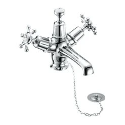 Burlington Birkenhead Basin Mixer With Plug & Chain Waste