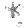 Burlington Kensington Regent Basin Mixer With Plug & Chain Waste -Deals Bathroom Store burlington ker5