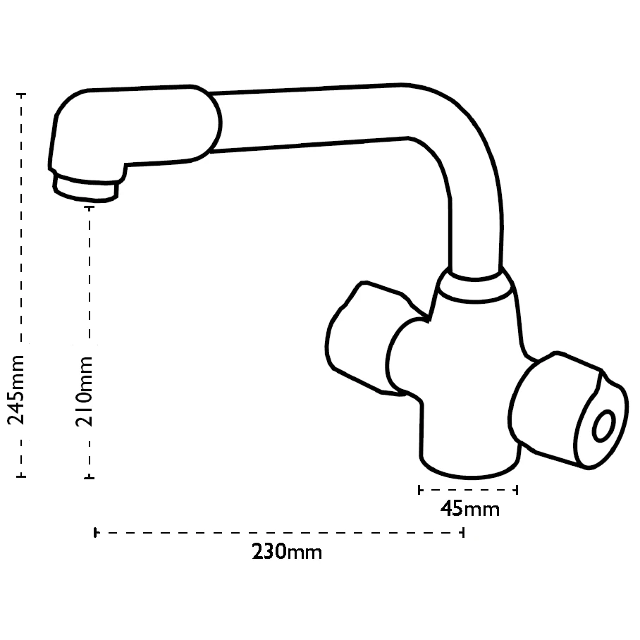 Carron Phoenix Aztec Kitchen Sink Mixer Tap 4 Carron Phoenix Aztec Kitchen Sink Mixer Tap - Image 2