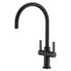 Clearwater Auva Twin Lever Kitchen Sink Mixer Tap Matt Black 1 Clearwater Auva Twin Lever Kitchen Sink Mixer Tap Matt Black -Deals Bathroom Store clearwater au2mb