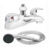 Frontline Aquaflow Compact Bath Shower Mixer -Deals Bathroom Store frontline biqco01