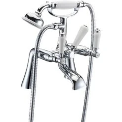 Frontline Aquaflow Holborn Lever Bath Shower Mixer