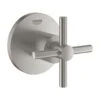 Grohe Atrio Cross Handle Stop Valve Trim 19069 Supersteel 1 Grohe Atrio Cross Handle Stop Valve Trim 19069 Supersteel -Deals Bathroom Store grohe 19069dc3