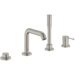 Grohe Essence 4-Hole Bath Combination 19578 Super Steel