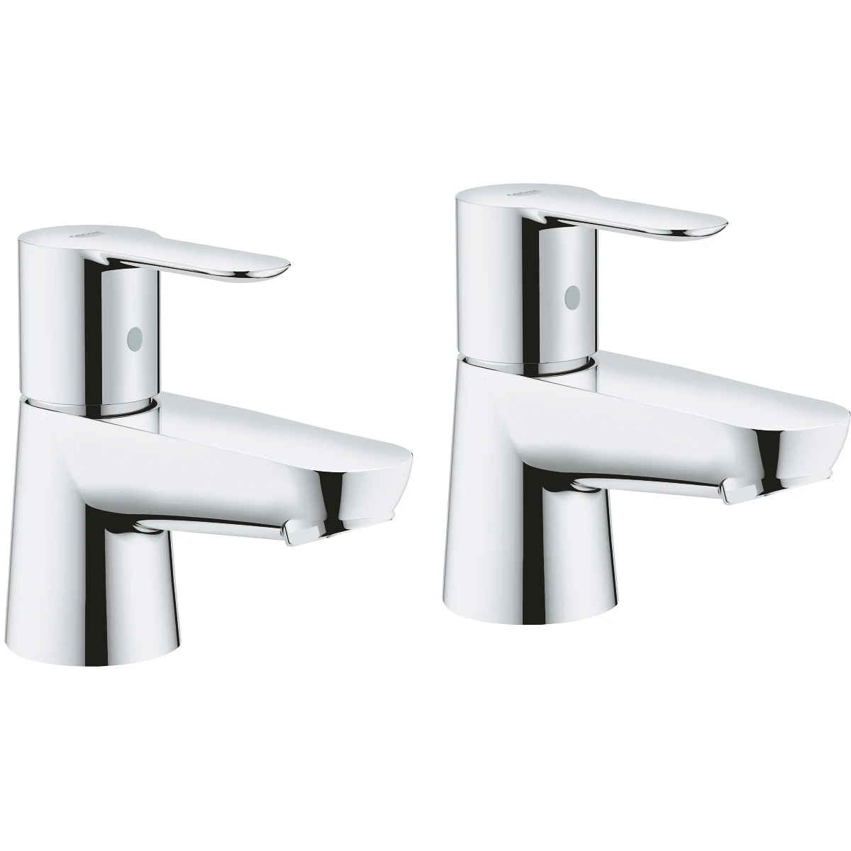 Grohe Bauedge Basin Taps (Pair) 2042100M 3 Grohe Bauedge Basin Taps (Pair) 2042100M