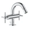 Grohe Atrio Cross Handle Bidet Mixer M-Size 24027 -Deals Bathroom Store grohe 24027003