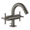 Grohe Atrio Cross Handle Bidet Mixer M-Size 24027 Brushed Graphite 1 Grohe Atrio Cross Handle Bidet Mixer M-Size 24027 Brushed Graphite -Deals Bathroom Store grohe 24027al3