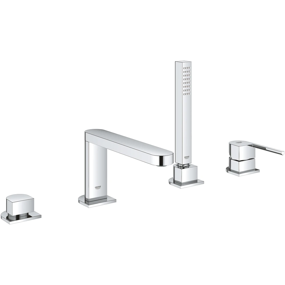 Grohe Plus 4-Hole Single-Lever Bath Combination 29307 3 Grohe Plus 4-Hole Single-Lever Bath Combination 29307