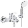 Grohe Eurosmart Wall Bath/Shower Mixer With Shower Set 33302 -Deals Bathroom Store grohe 33302003