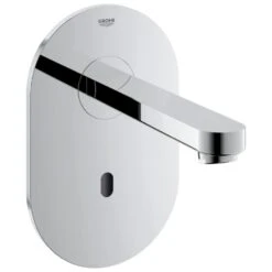Grohe Euroeco Cosmopolitan E Infra-Red Wall Basin Tap 36273