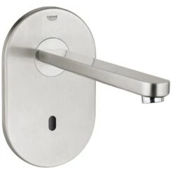 Grohe Eurosmart Cosmopolitan E Infra-Red Wall Tap 36334 Steel