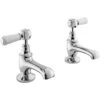 Hudson Reed White Topaz Lever Basin Taps Hex -Deals Bathroom Store hudson reed bc301hl
