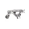 Hudson Reed Topaz Crosshead Dome Wall Bath Filler Tap Chrome/White -Deals Bathroom Store hudson reed bc303dxwm