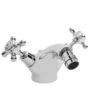 Hudson Reed White Topaz Crosshead Bidet Tap Dome -Deals Bathroom Store hudson reed bc306dx
