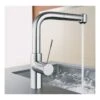 KWC Ono Mono Sink Mixer With Pull-Out Spray Chrome 1 KWC Ono Mono Sink Mixer With Pull-Out Spray Chrome -Deals Bathroom Store kwc 10151003000