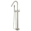 Meir Round Freestanding Bath Spout & Hand Shower PVD Brushed Nickel 2 Meir Round Freestanding Bath Spout & Hand Shower PVD Brushed Nickel -Deals Bathroom Store meir mb09 pvdbn