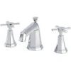 Perrin & Rowe Deco 3 Hole Basin Mixer, Cross -Deals Bathroom Store perrin rowe 3142cp