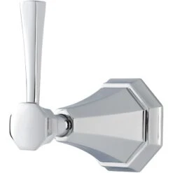 Perrin & Rowe Single 3/4″ Deco Lever Wall Valve Nickel