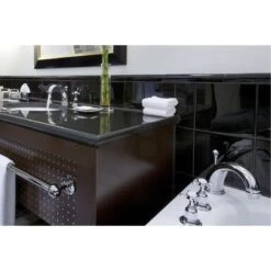 Perrin & Rowe 10″ 4 Hole Crosshead Bath Set & Handshower Nickel -Deals Bathroom Store perrin rowe 3249ni 3