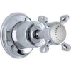 Perrin & Rowe Single 1/2″ Traditional Crosstop Wall Valve Nickel -Deals Bathroom Store perrin rowe 3269ni
