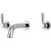 Perrin & Rowe 3 Hole Wall Bath Set With Lever Handles Chrome 2 Perrin & Rowe 3 Hole Wall Bath Set With Lever Handles Chrome -Deals Bathroom Store perrin rowe 3331cp