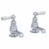Perrin & Rowe Pair Of Bath Pillar Taps With Lever Handles Gold 2 Perrin & Rowe Pair Of Bath Pillar Taps With Lever Handles Gold -Deals Bathroom Store perrin rowe 3455ig