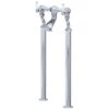 Perrin & Rowe Traditional Lever Floor Bath Filler Chrome -Deals Bathroom Store perrin rowe 3525cp