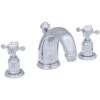Perrin & Rowe 3 Hole Crosshead Basin Set High Neck Spout Gold -Deals Bathroom Store perrin rowe 3701ig