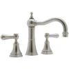 Perrin & Rowe Georgian Lever 3 Hole Country Spout Basin Mixer Nickel -Deals Bathroom Store perrin rowe 3723ni