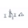 Perrin & Rowe 4 Hole Crosshead Bath Mixer Country Spout Chrome -Deals Bathroom Store perrin rowe 3746cp