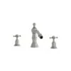 Perrin & Rowe 3 Hole Crosshead Bidet Mixer Country Spout Pewter -Deals Bathroom Store perrin rowe 3766pf