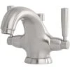 Perrin & Rowe Monobloc Basin Mixer With Lever Handles Pewter -Deals Bathroom Store perrin rowe 3835pf