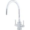 Perrin & Rowe Orbiq Sink Mixer With C Spout Nickel
