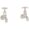 Perrin & Rowe Mayan Wall Bib Taps Nickel 1 Perrin & Rowe Mayan Wall Bib Taps Nickel -Deals Bathroom Store perrin rowe 4328ni