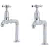 Perrin & Rowe Mayan Deck Mounted Taps Crosshead Handles Pewter -Deals Bathroom Store perrin rowe 4338pf